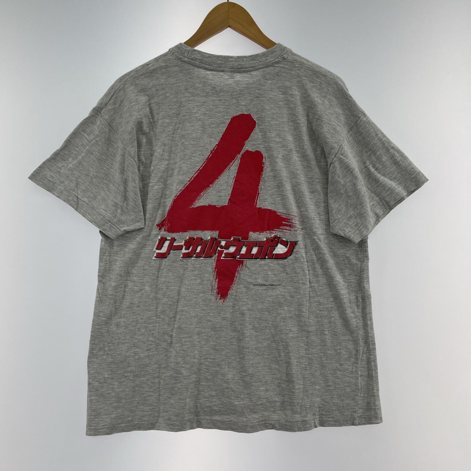半袖Tシャツ 90s リーサルウェポン4 映画/ムービーTシャツ グレー