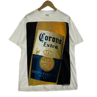半袖Tシャツ 90s Corona Extra コロナビール 企業Tシャツ (M) M ホワイト