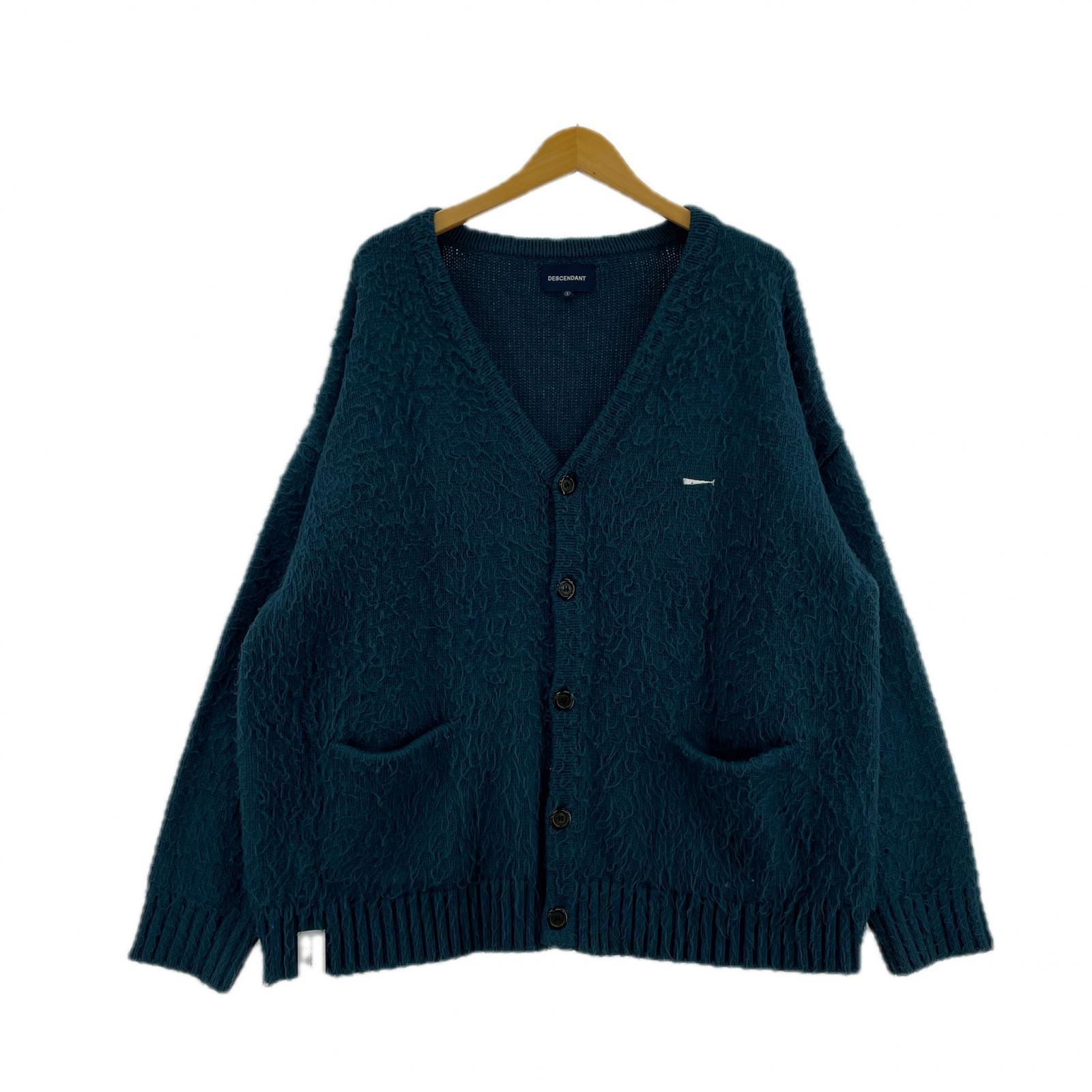 カーディガン NURSE KNIT CARDIGAN 2 ブルー
