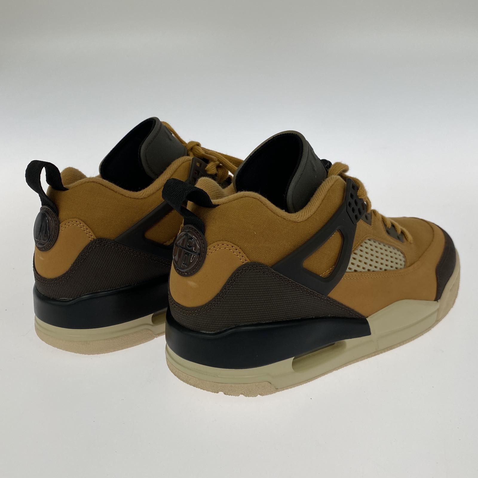 スニーカー NIKE Jordan Spizike Low Flax Black Sanddrift Baroque Brown FQ1759-202 (27.5) ブラウン