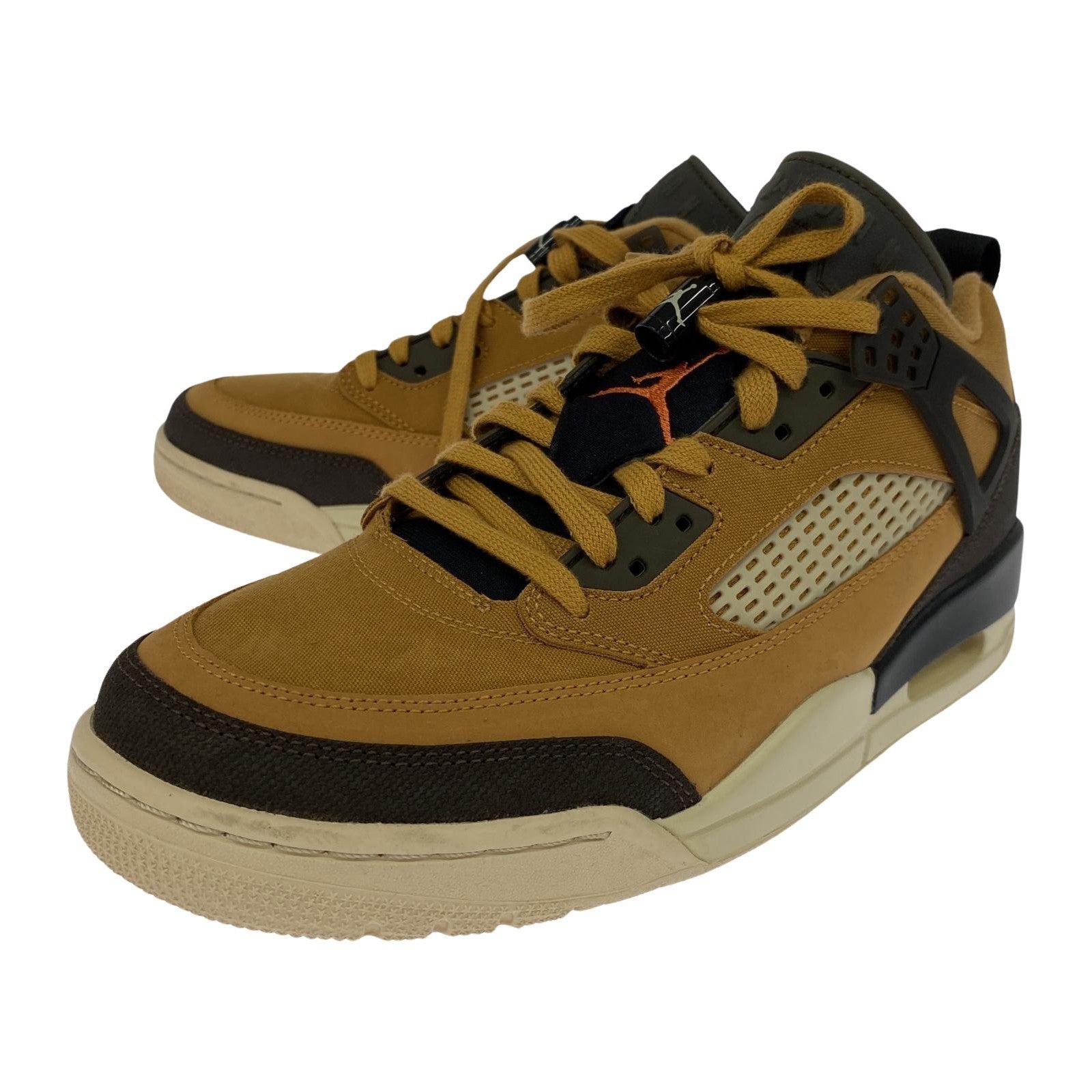 スニーカー NIKE Jordan Spizike Low Flax Black Sanddrift Baroque Brown FQ1759-202 (27.5) ブラウン