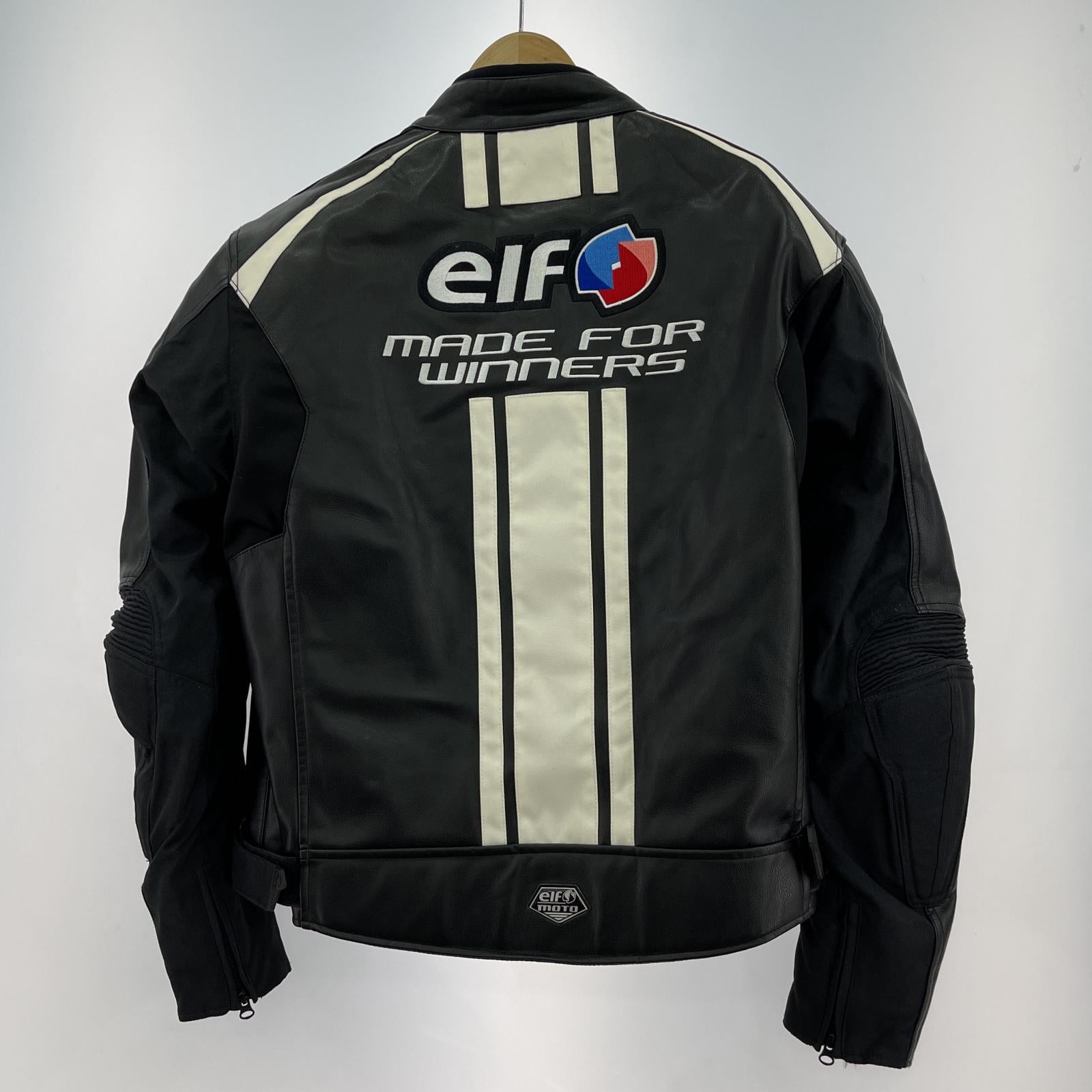 ライダースジャケット ELF エヴォルツィオーネPUレザージャケット ブラック