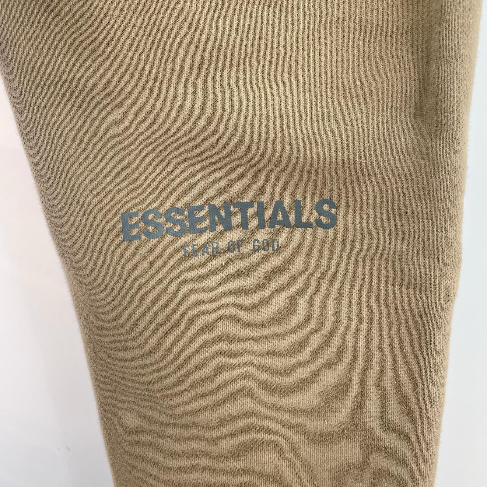 パンツ ESSENTIALS FEAR OF GOD スウェットジョガーパンツ ベージュ (M) M ベージュ