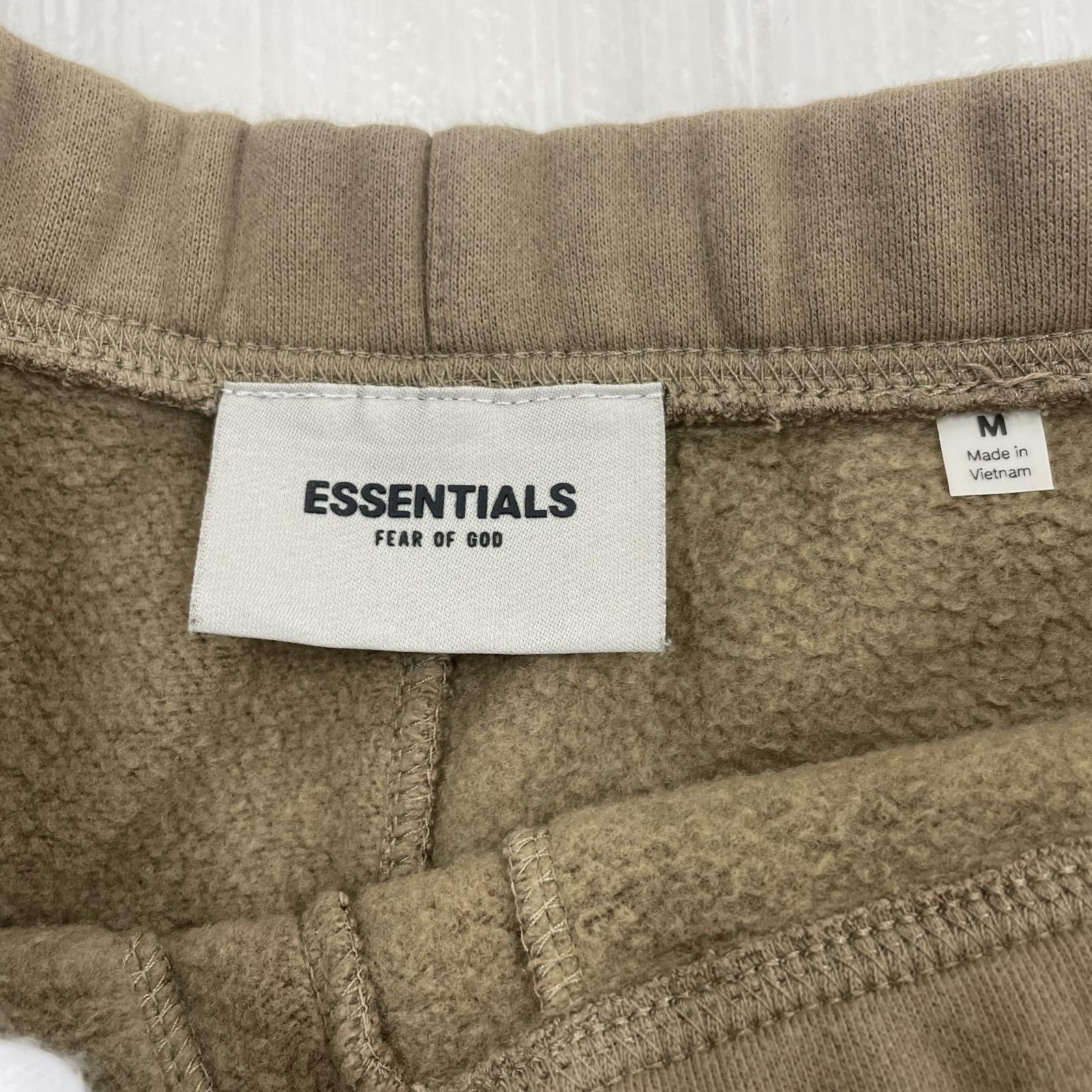 パンツ ESSENTIALS FEAR OF GOD スウェットジョガーパンツ ベージュ (M) M ベージュ