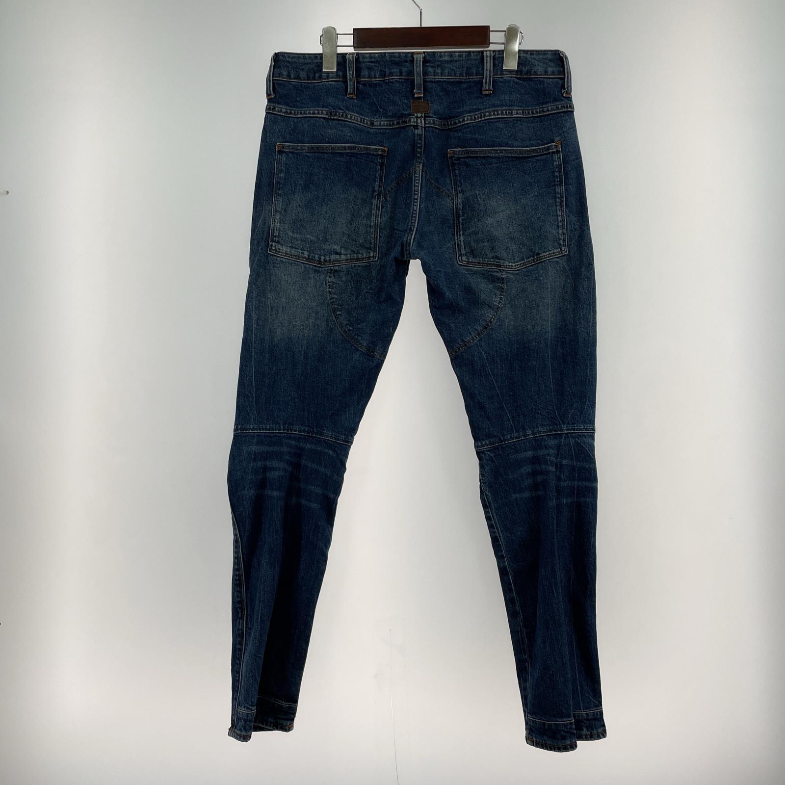 デニムパンツ W36 32 ネイビー
