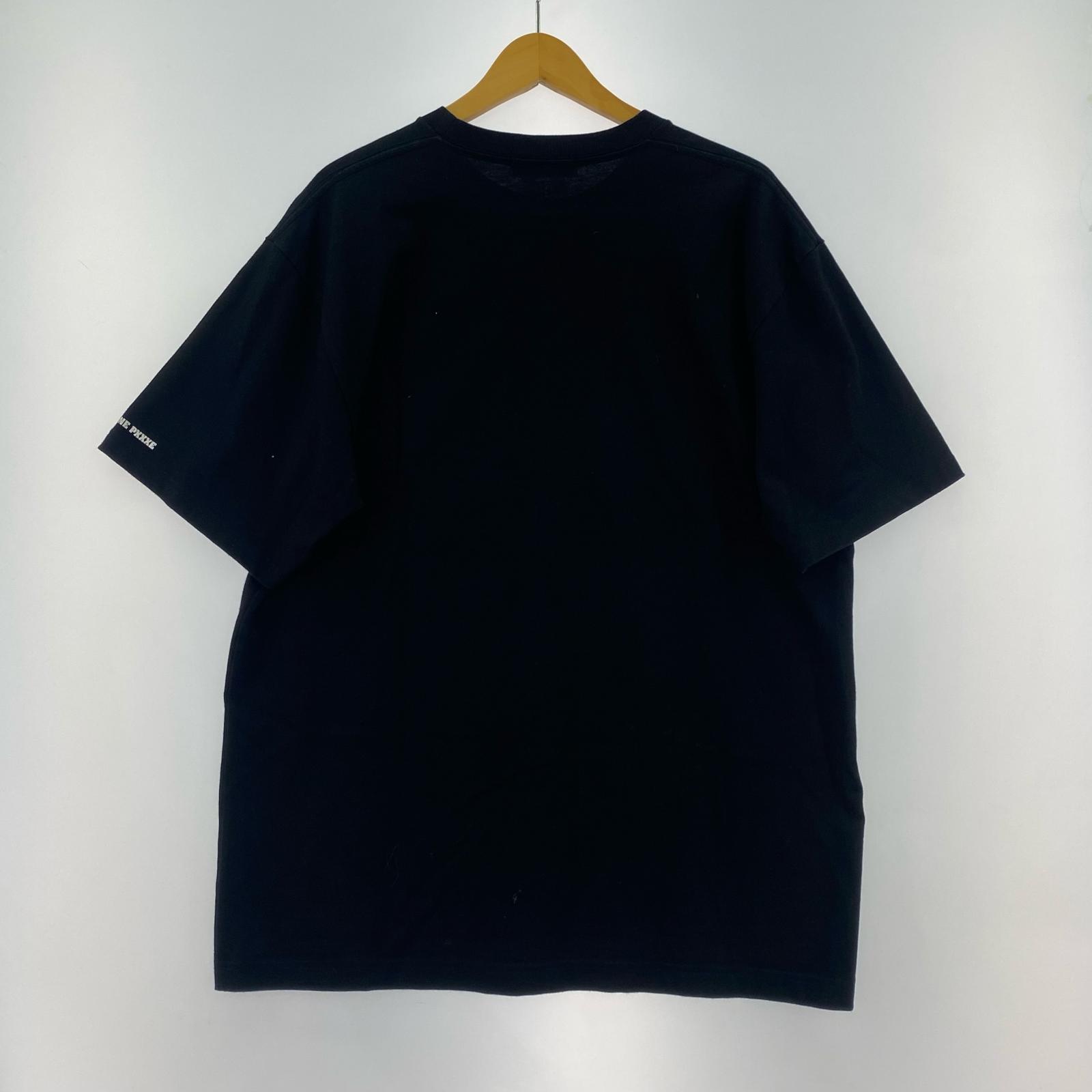 半袖Tシャツ ×ONE PIECE キャラプリントTee ブラック L ブラック
