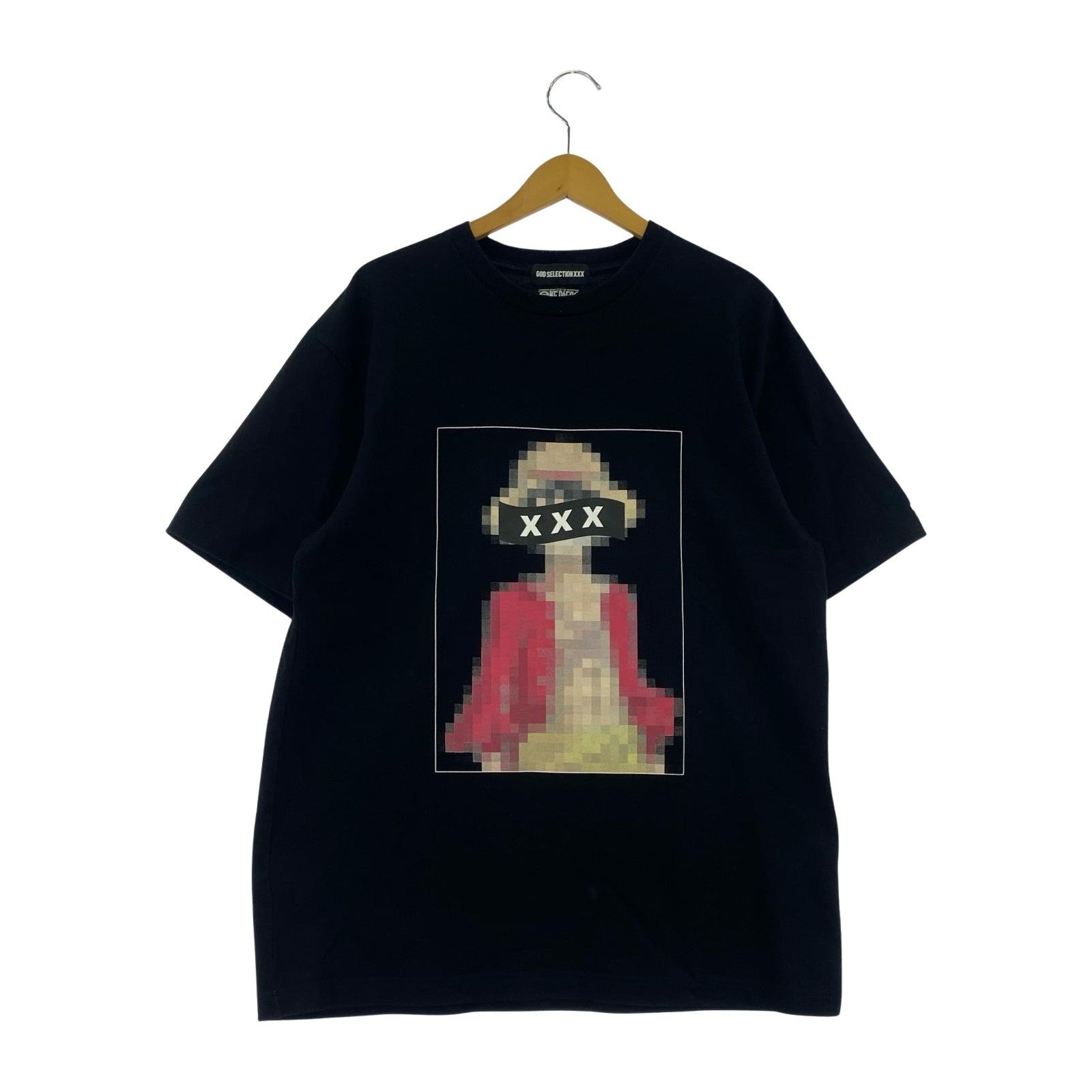 半袖Tシャツ ×ONE PIECE キャラプリントTee ブラック L ブラック