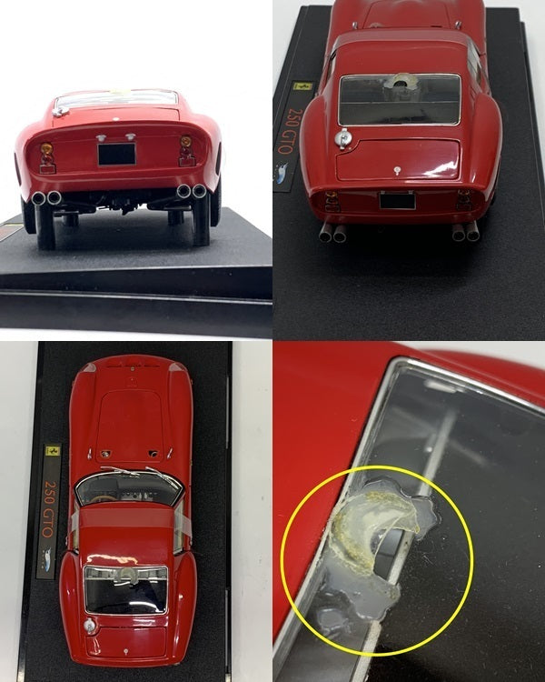 Hot Wheels 1/18 250 GTO LIMITED EDITION スケールカー