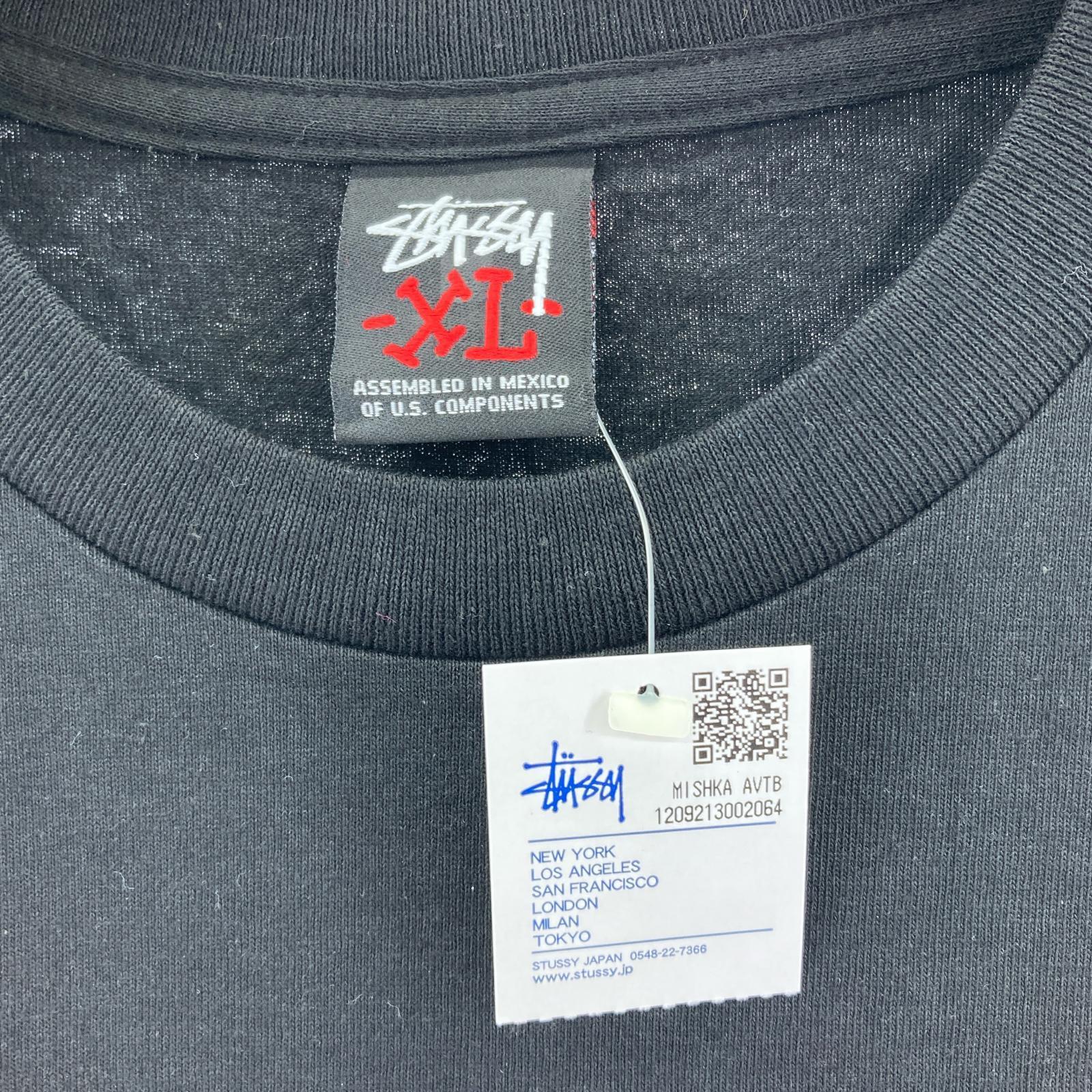 その他トップス STUSSY Mishka Tシャツ ブラック