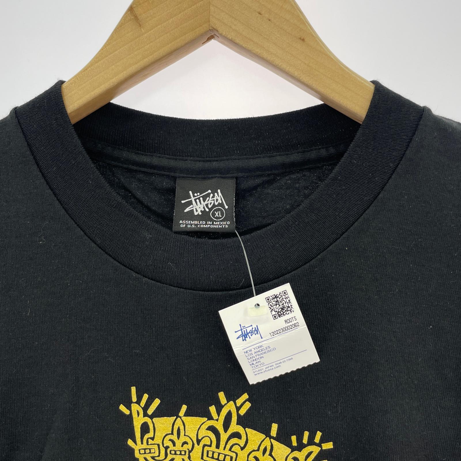 その他トップス STUSSY ROOTS Tシャツ ブラック XL ブラック