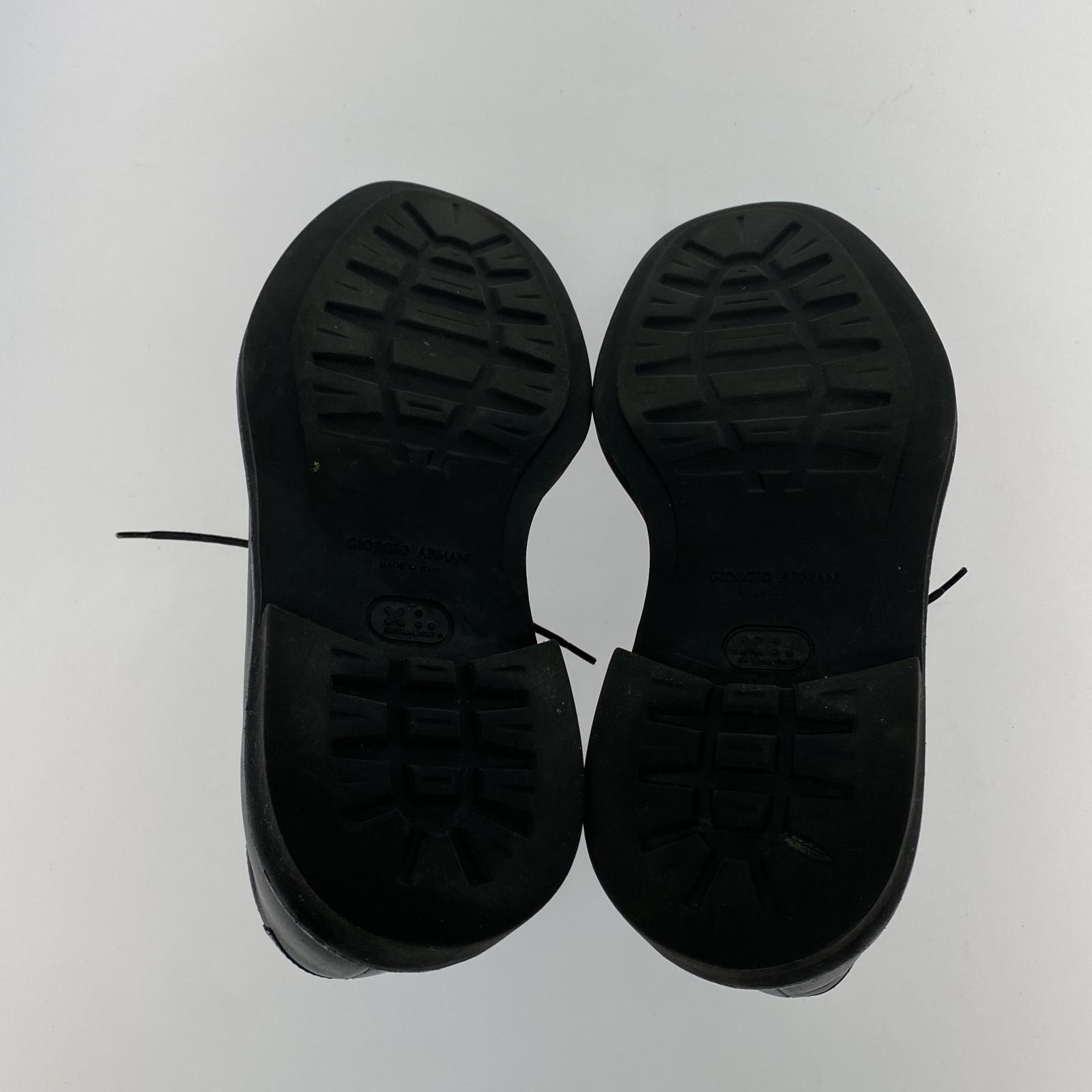 シューズ プレーントゥ レザーシューズ UK7 BLK ブラック
