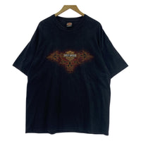 半袖Tシャツ 00s USA製 トライバル S/Sカットソー 黒 ブラック