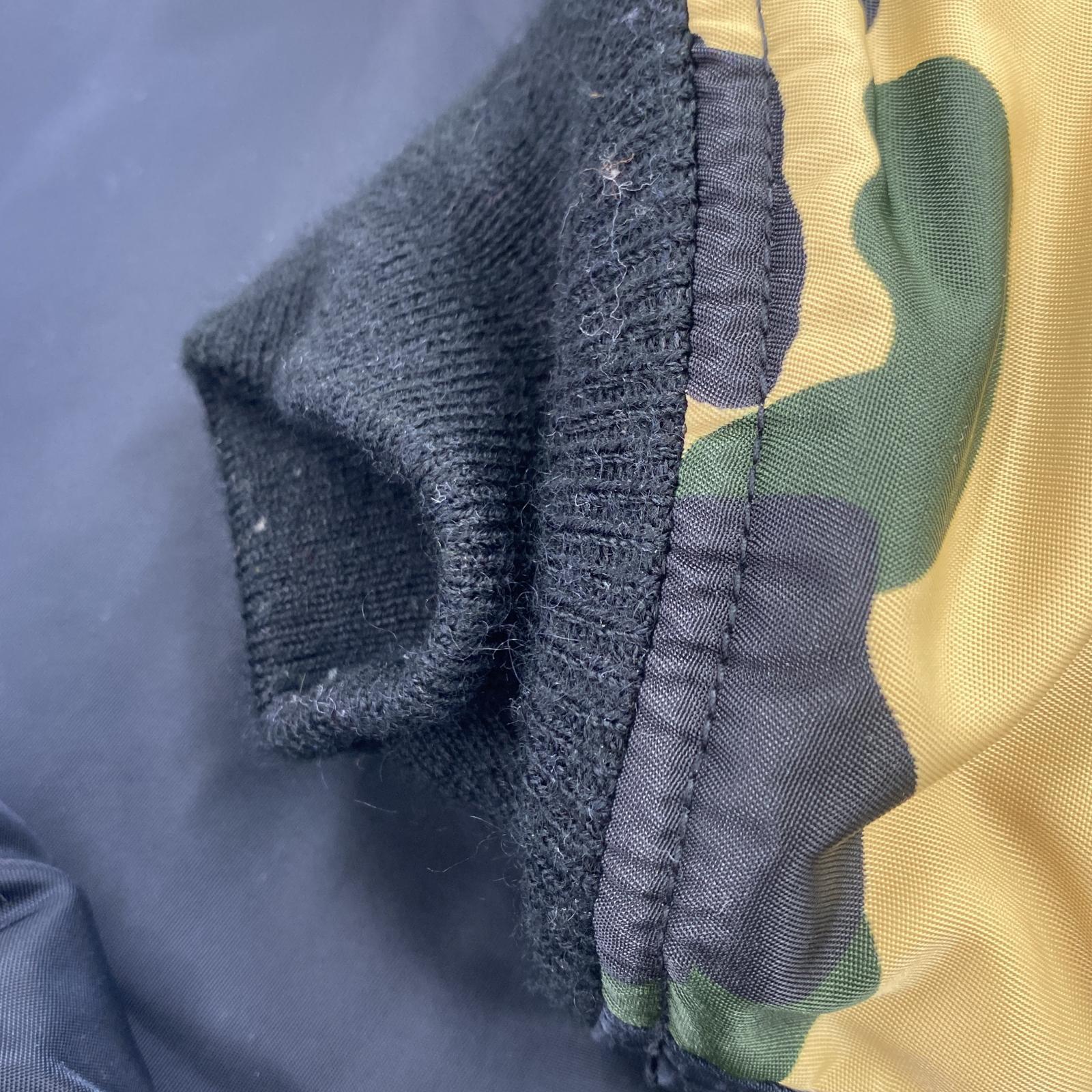 ジャケット 1st Camo Shark Hoodie MA-1 L ブラック