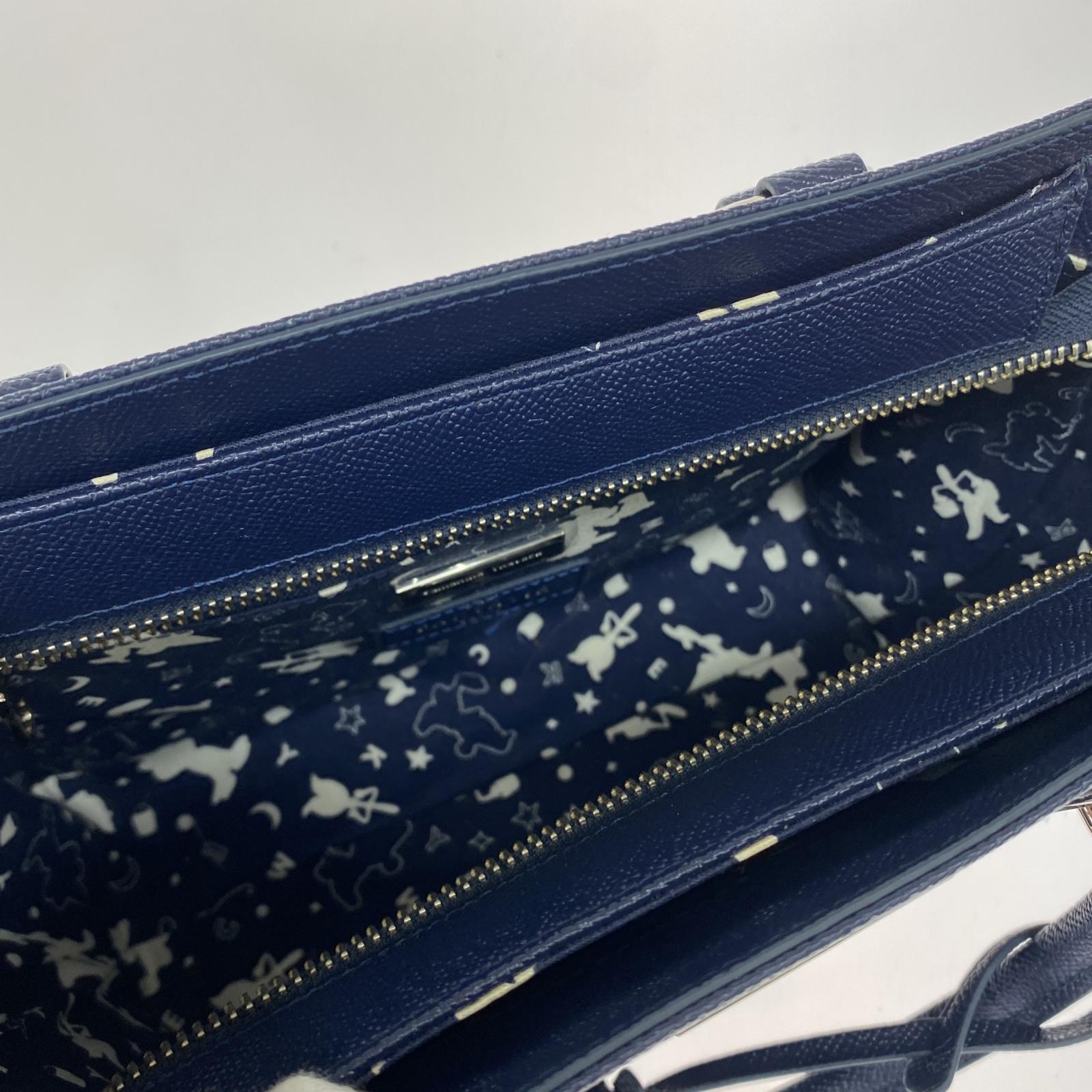 ハンドバッグ ファンタジアミッキーコレクション ネイビー