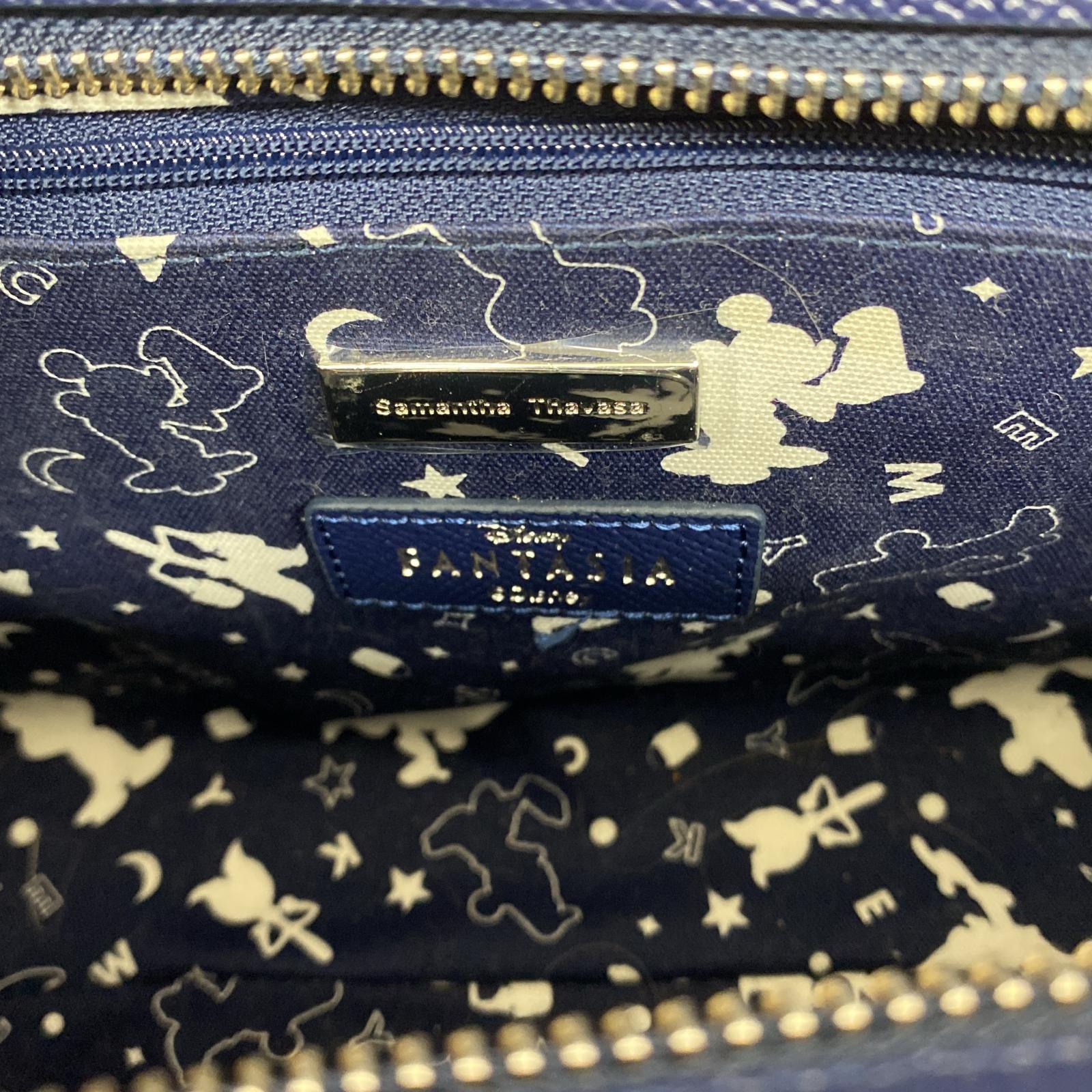 ハンドバッグ ファンタジアミッキーコレクション ネイビー