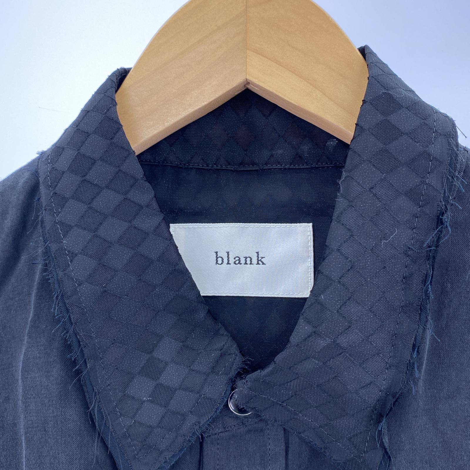 長袖シャツ blank 25SS Ruthless Western Shirt ウエスタンシアーシャツ 2 2 ブラック