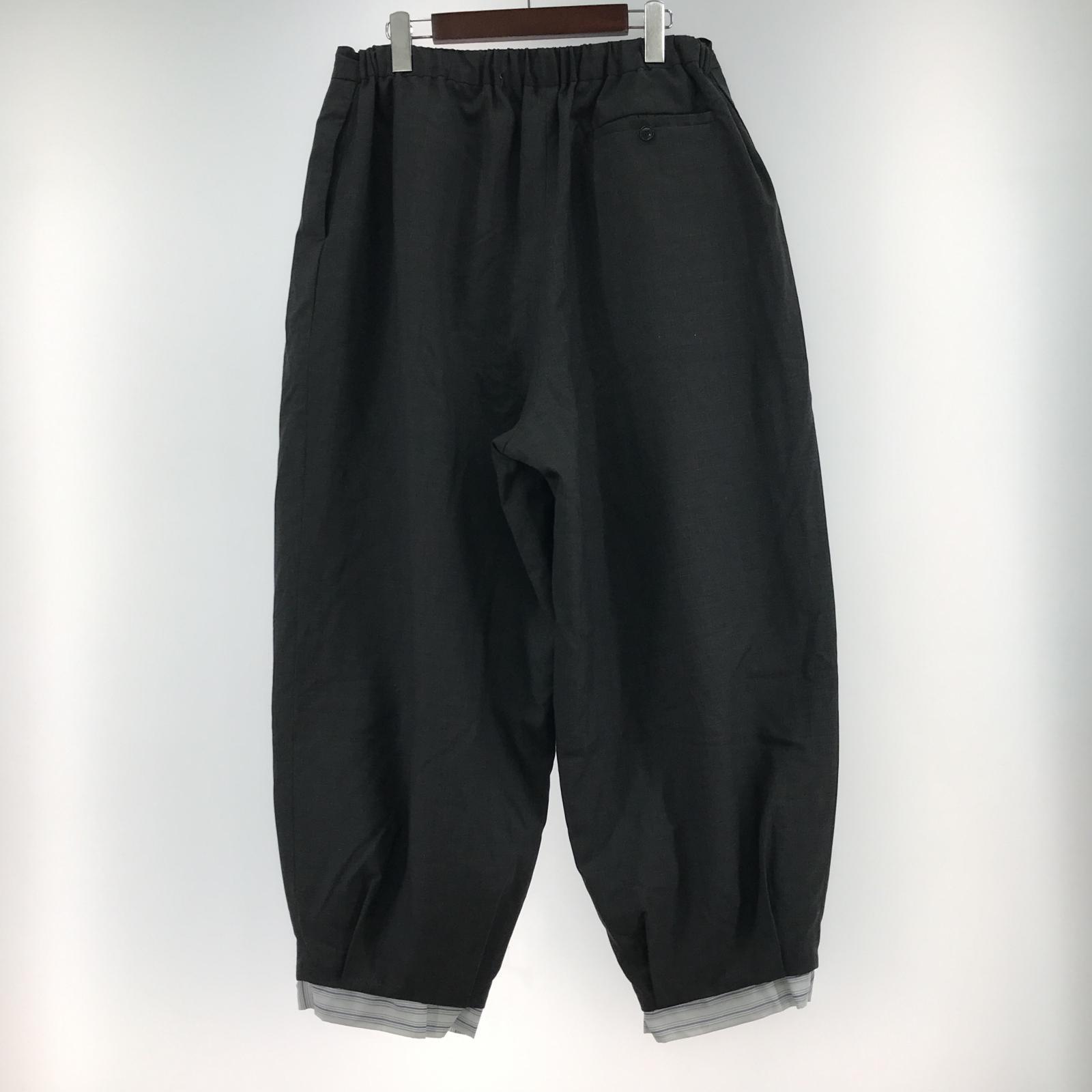 パンツ LES SIX 23ss balloon Slacks(0)GRY