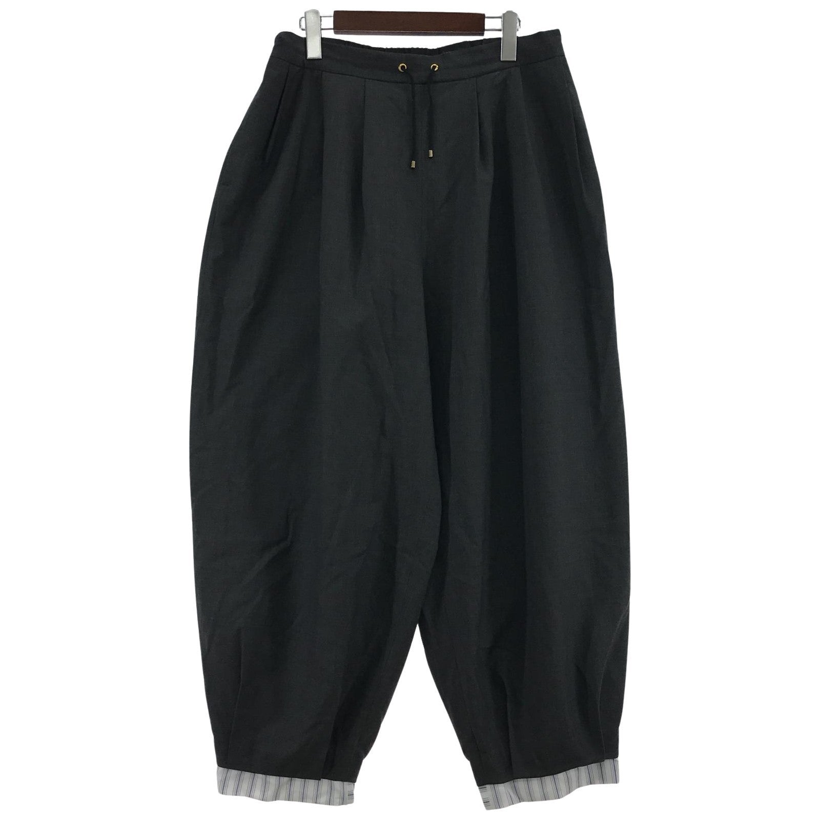 パンツ LES SIX 23ss balloon Slacks(0)GRY