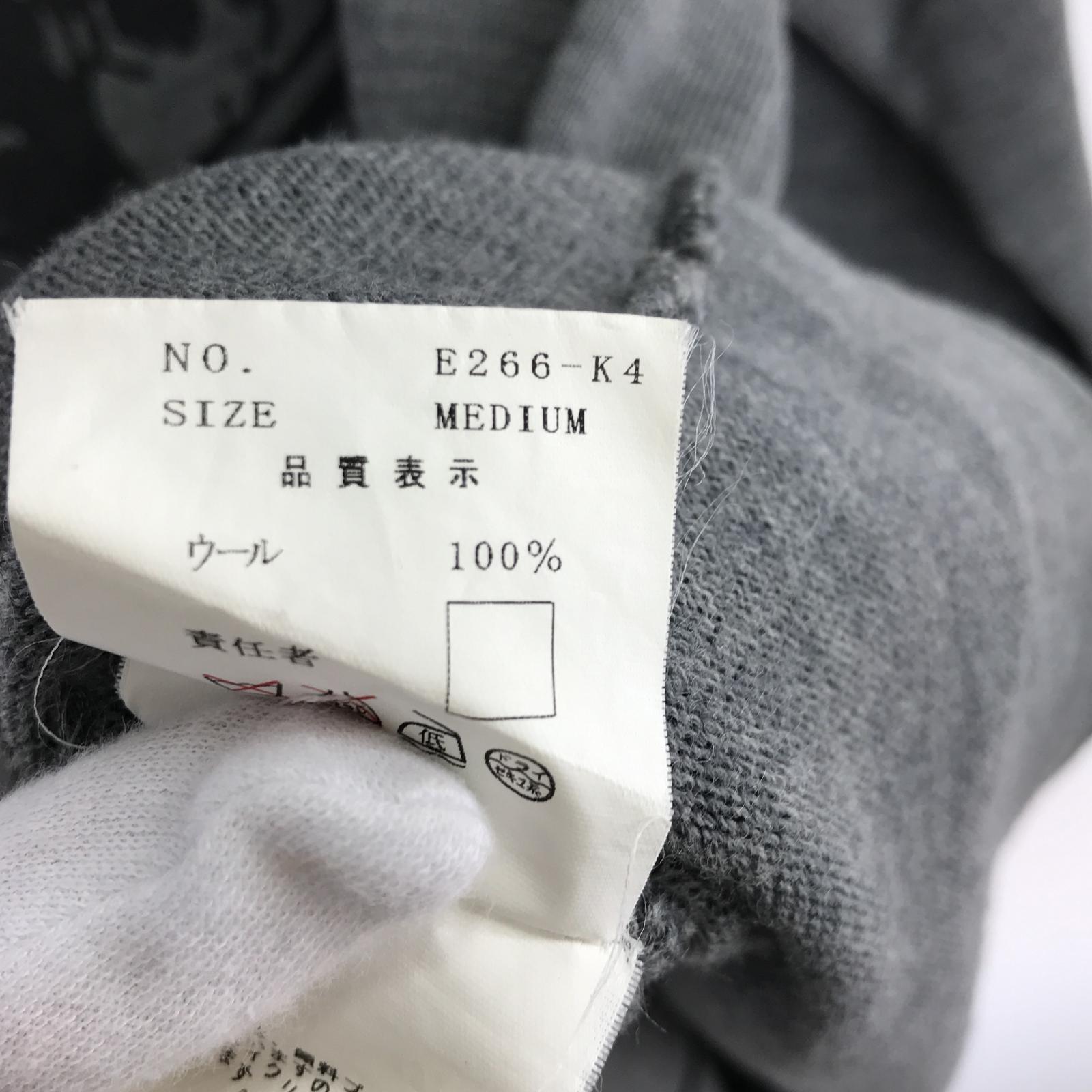 ニット E266-K4 M グレー