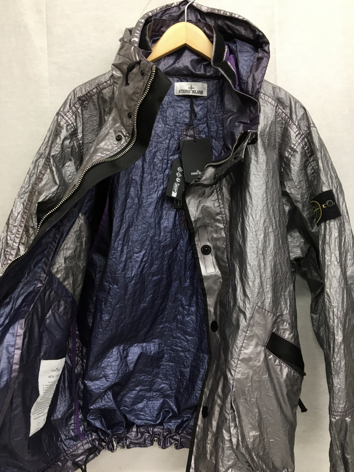 ジャケット 25ss METAL COVER JACKET ラベンダー M