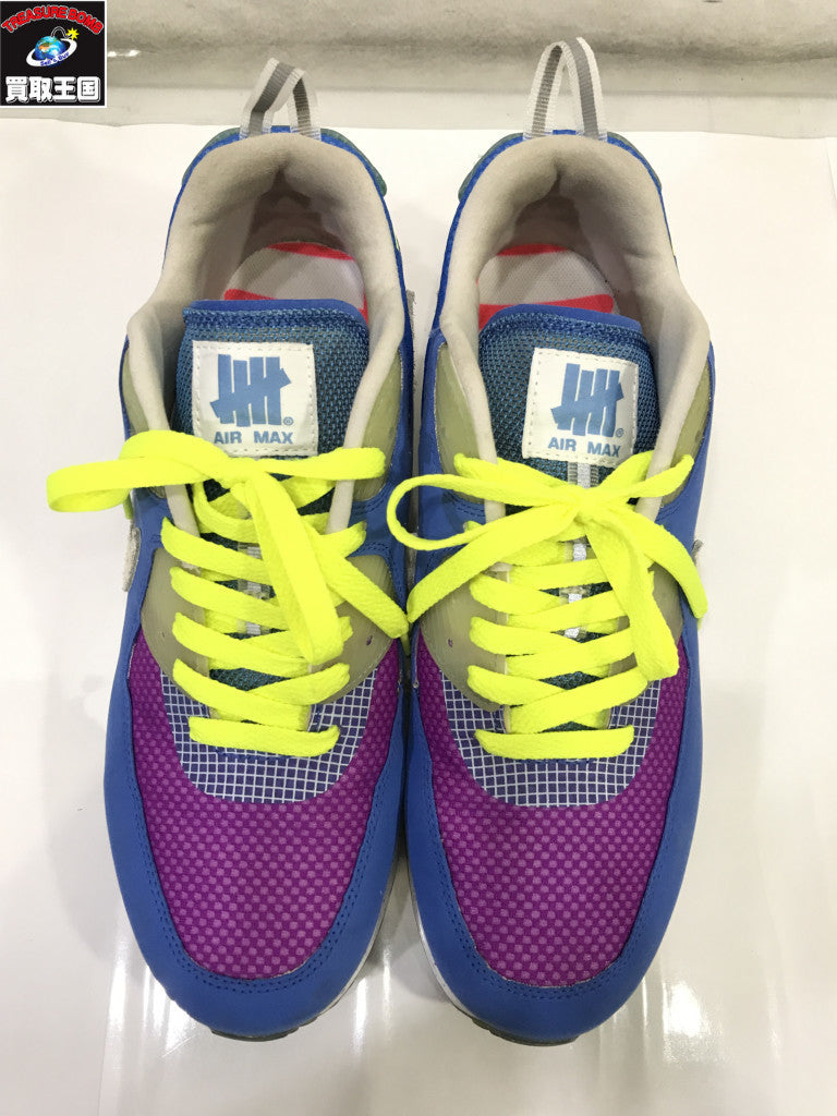 スニーカー ×UNDEFEATED AIR MAX 90 28cm