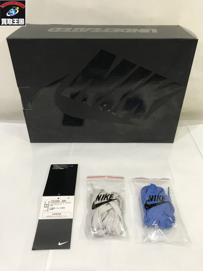 スニーカー ×UNDEFEATED AIR MAX 90 28cm