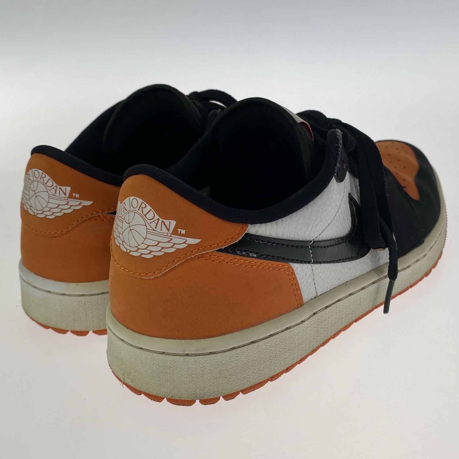 スニーカー AJ1 LOW Golf Shattered Backbords オレンジ 27.5cm (US9 1/2 UK9 EU45)