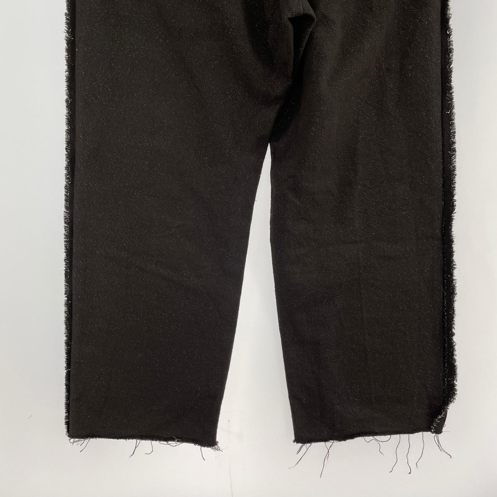 パンツ Midorikawa 24AW GLITTER NEL DAMAGE PANTS MID24AW-PT05 茶 (F) フリー ブラウン