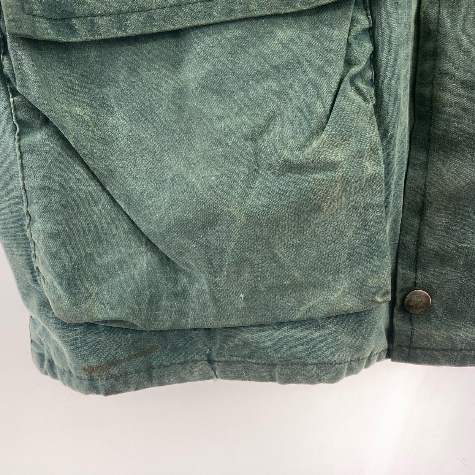 ジャケット 70s~80s Country Wear オイルジャケット 緑 L グリーン