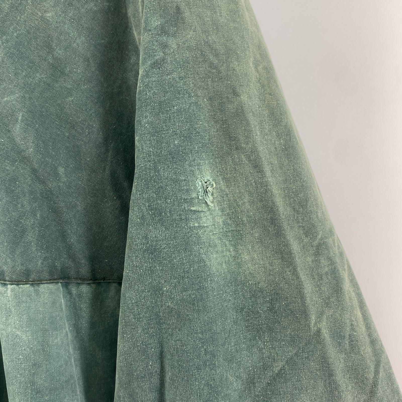ジャケット 70s~80s Country Wear オイルジャケット 緑 L グリーン