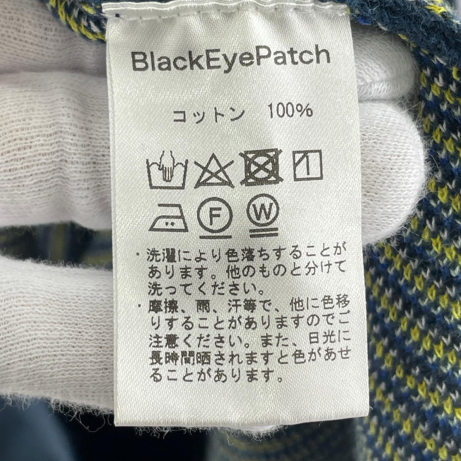 ニット the black eye patch ニット ネイビー