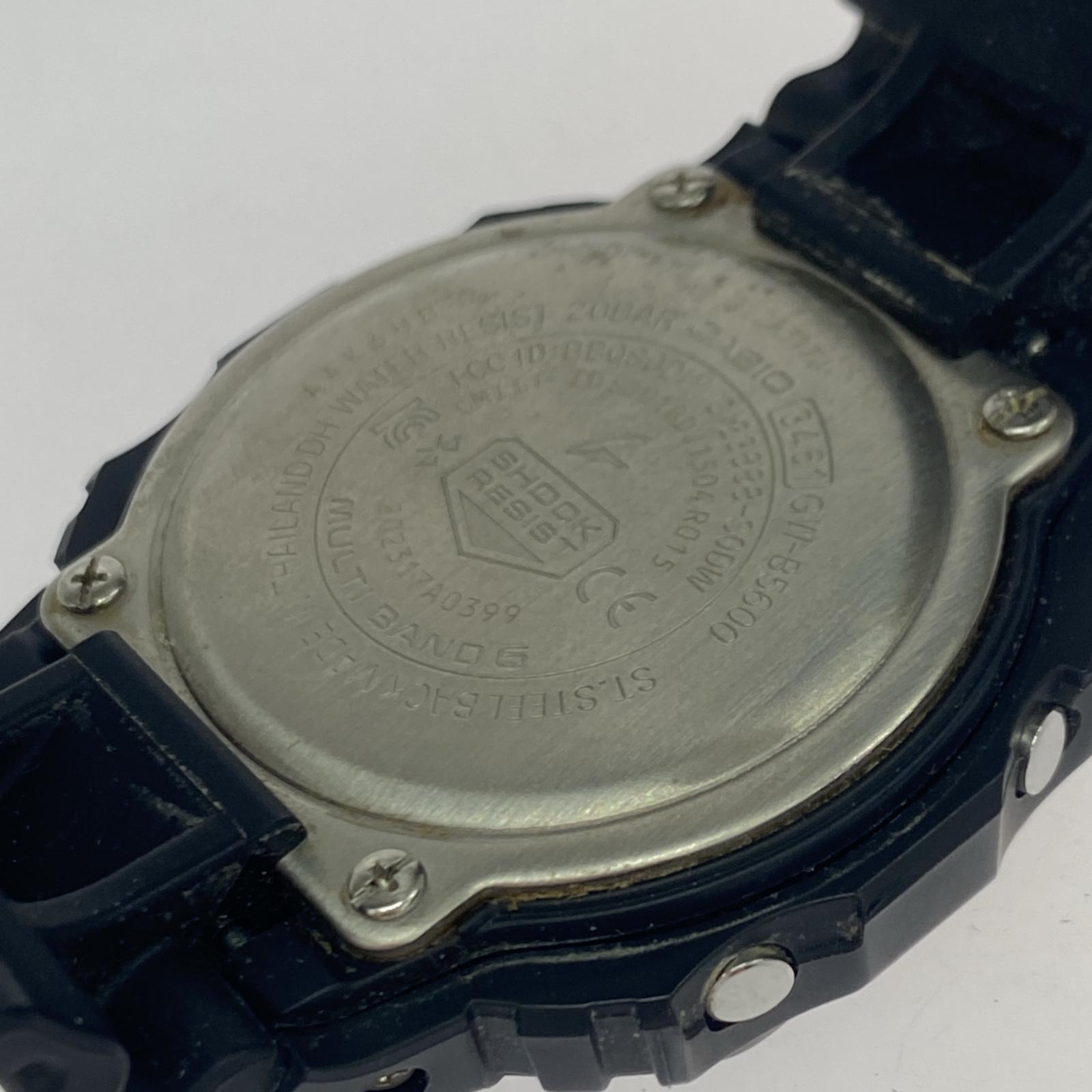 腕時計 GW-B5600CT デジタル 黒青 ブラック