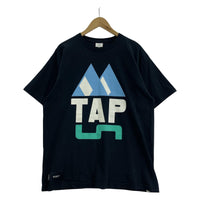 半袖Tシャツ フロントプリント size2 ネイビー ネイビー