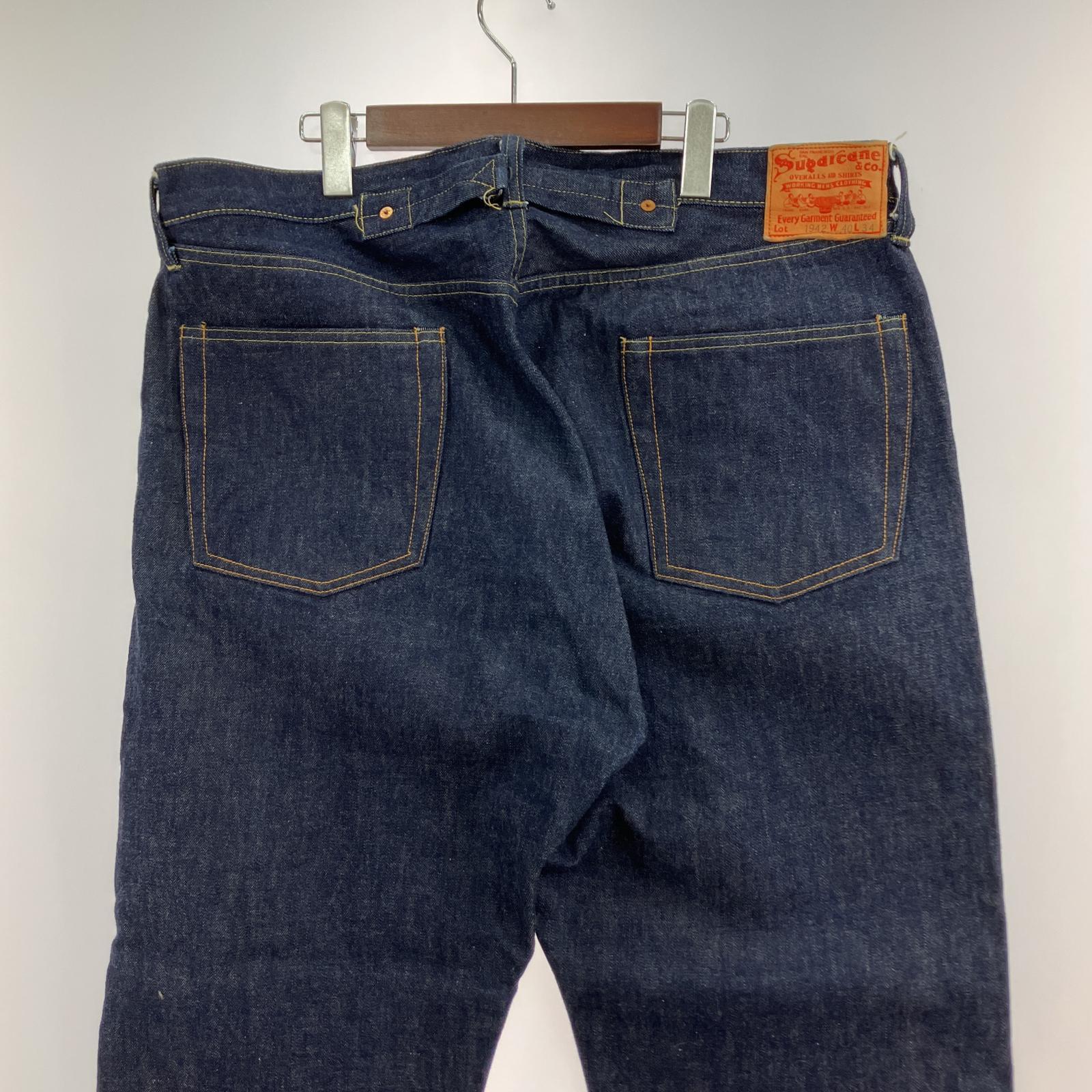 デニムパンツ WAIST OVERALLS 1942 MODEL ネイビー