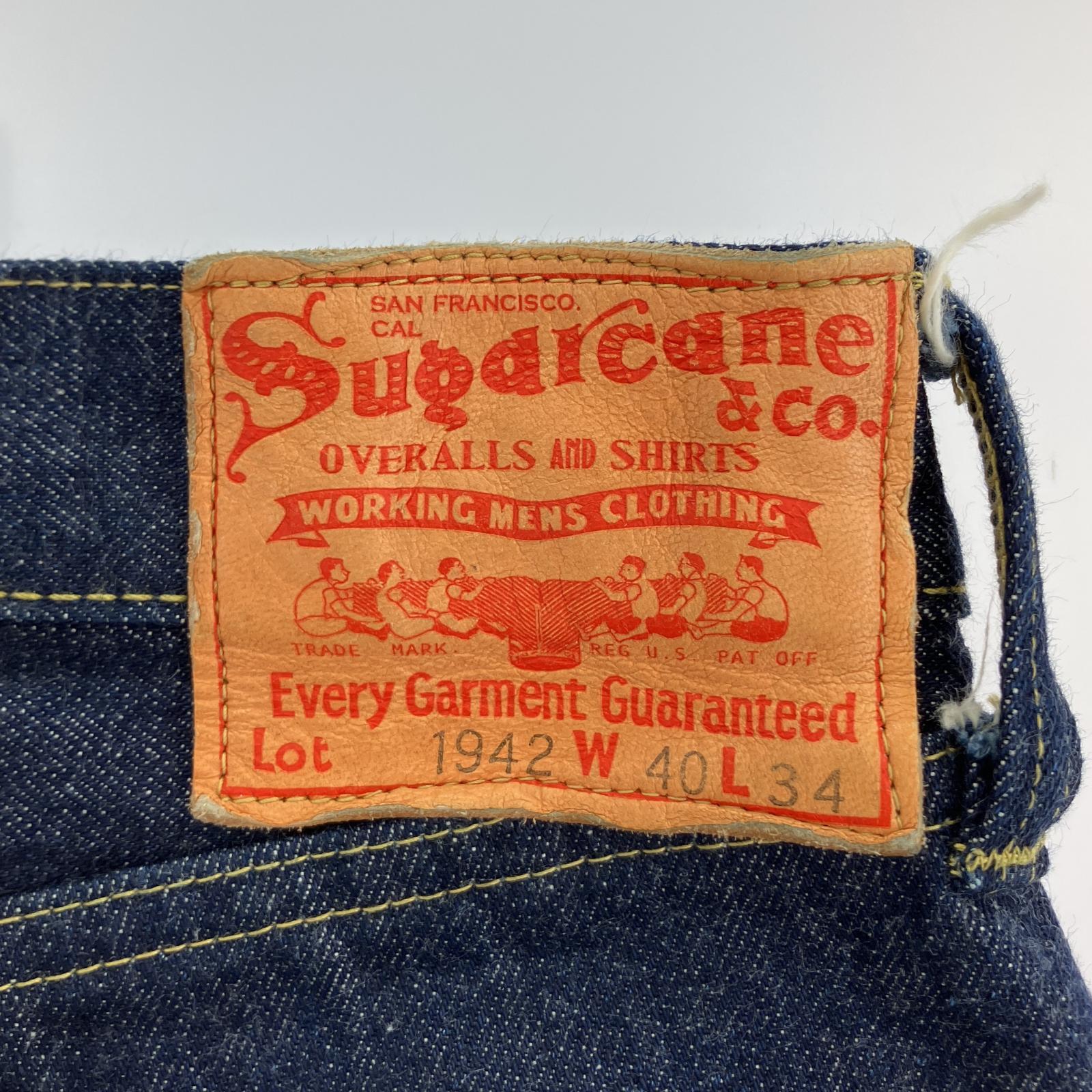 デニムパンツ WAIST OVERALLS 1942 MODEL ネイビー