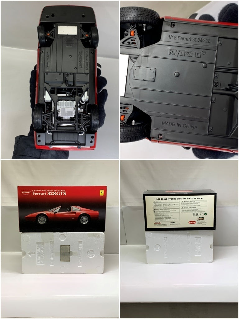 1/18 京商 フェラーリ 328 GTS 1988 スケールカー