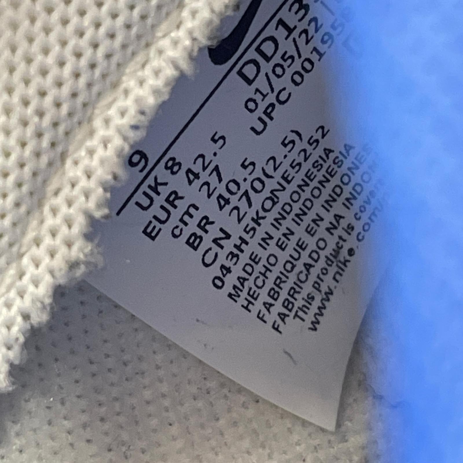 スニーカー Dunk Low Retro Racer Blue and White 27cm (US9 UK8 1/2 EU44)
