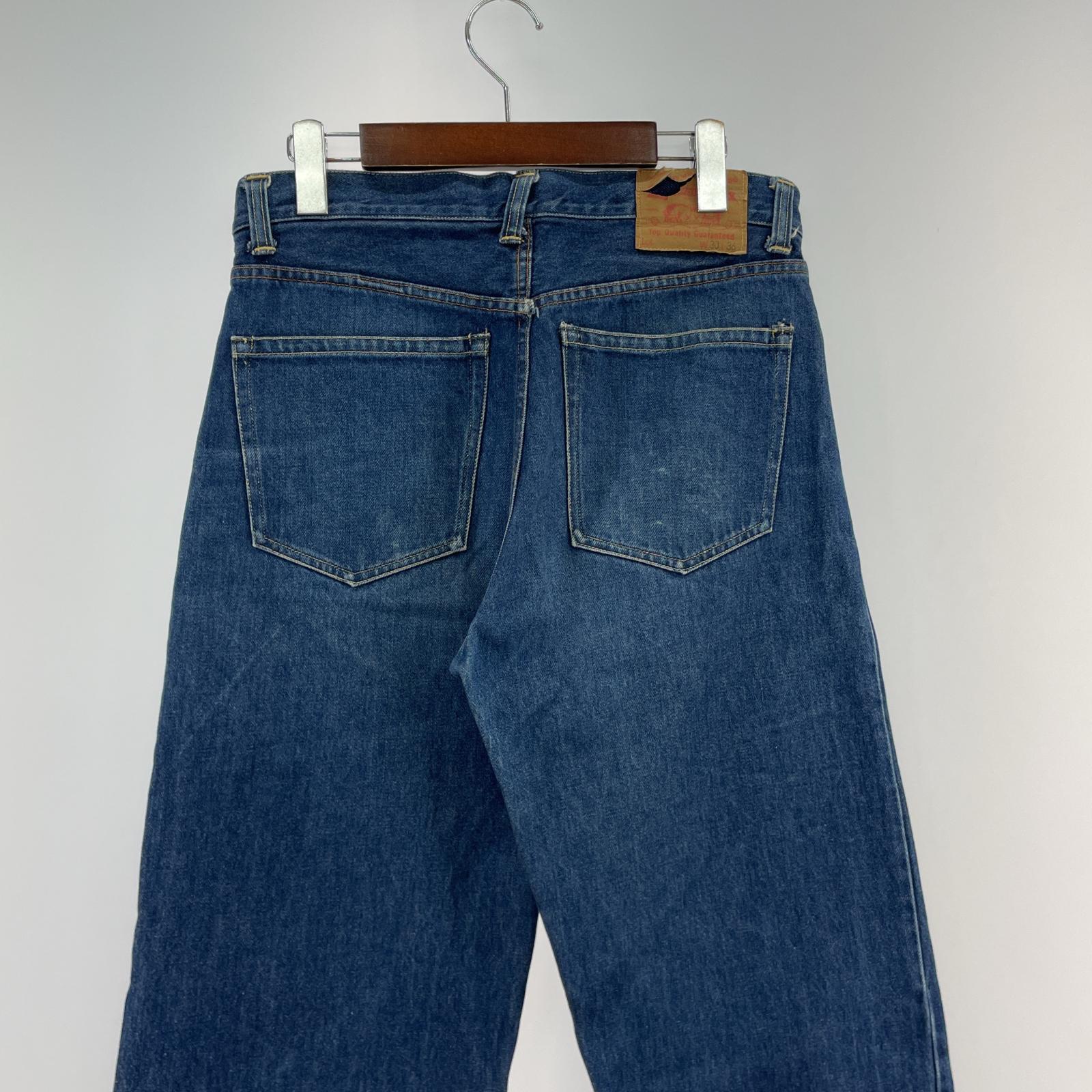 デニムパンツ インディゴ W30L36 30 ネイビー