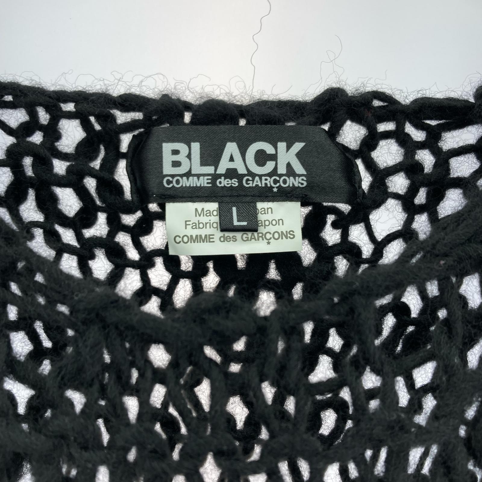 ニット 24AW Garter Stitch Knit Sweater L ブラック L ブラック