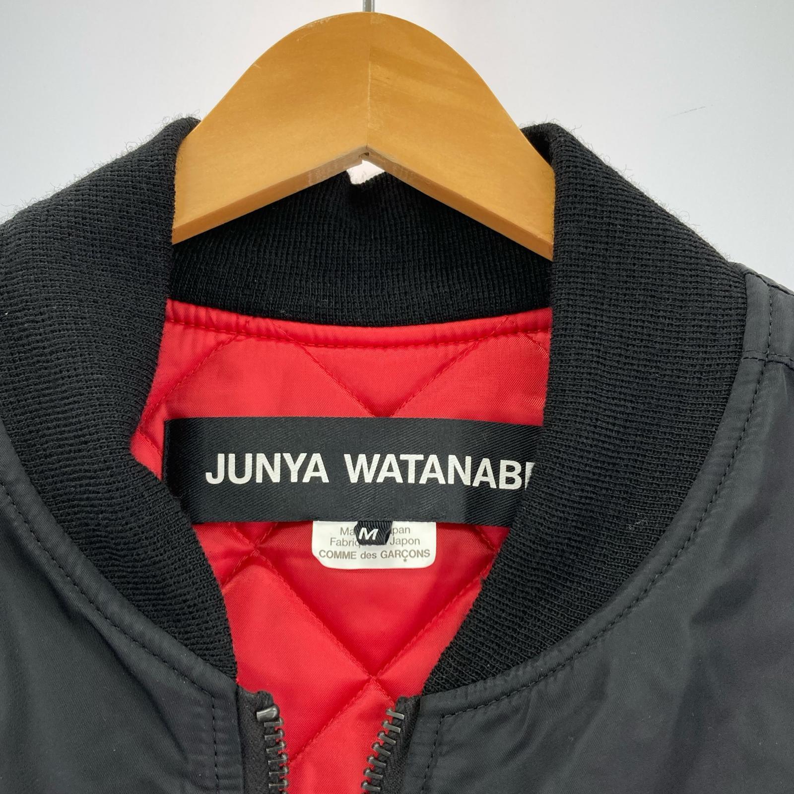 ブルゾン 24AW アームドレープボンバージャケット MA-1 M ブラック M ブラック