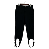 パンツ HOMME PLUS 23SS ストレートアンクルパンツ ブラック
