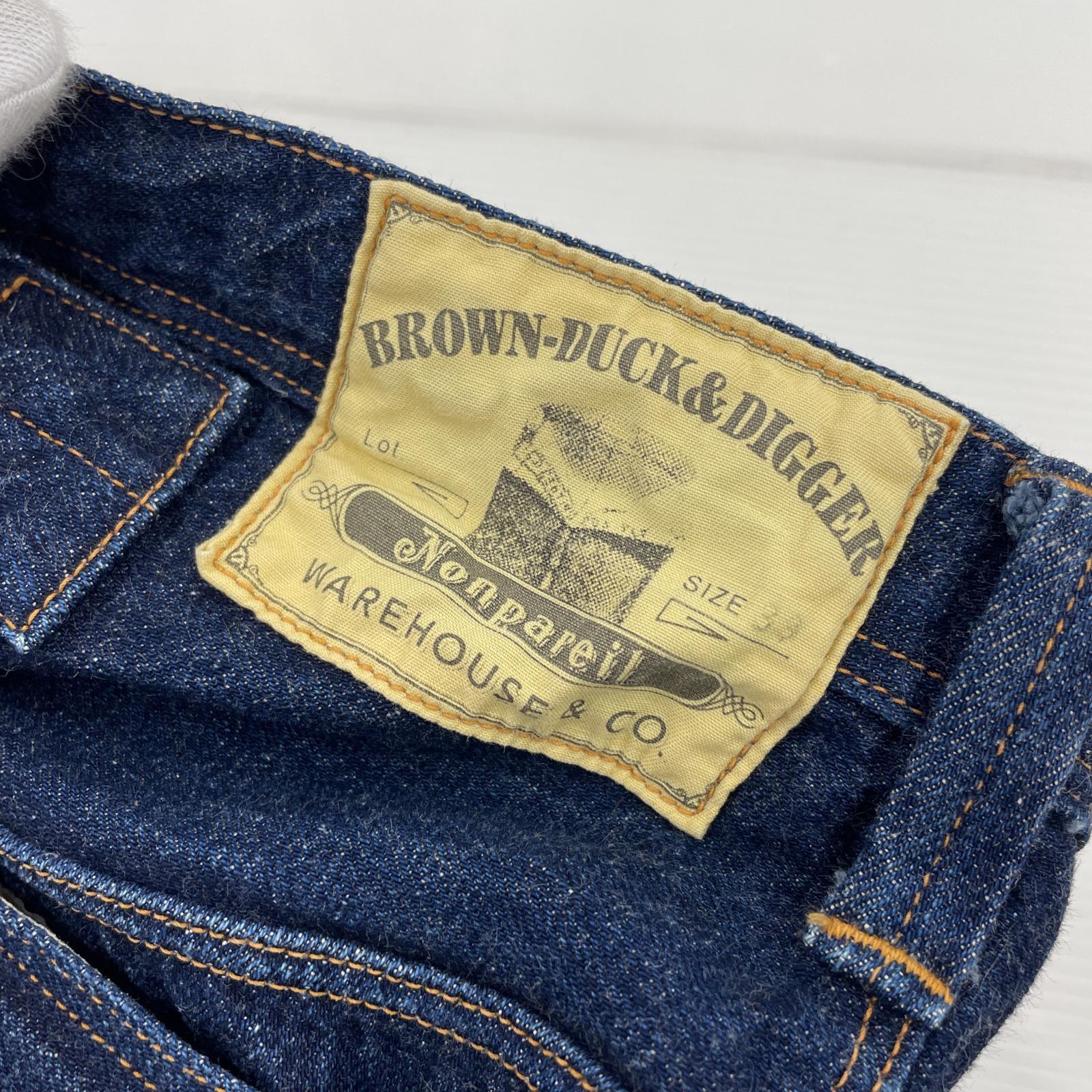 デニムパンツ DUCK&DIGGER NONPAREIL デニムパンツ W33