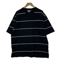 半袖Tシャツ C/NAPP Border Plain Tee (3) ブラック