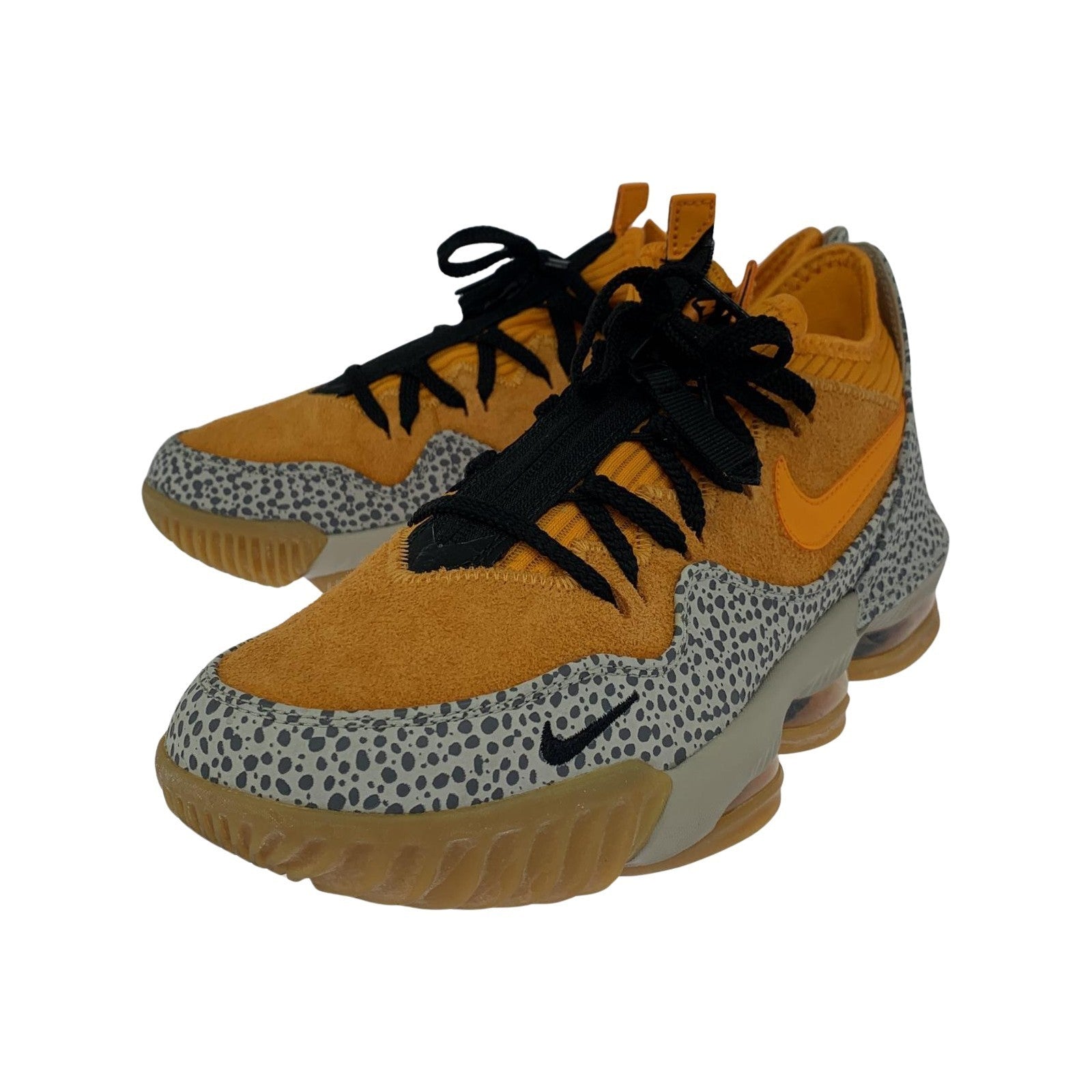 スニーカー NIKE LEBRON XVI LOW AC CD9471-800 (26.5) 26.5cm (US8 1/2 UK8 EU43) イエロー