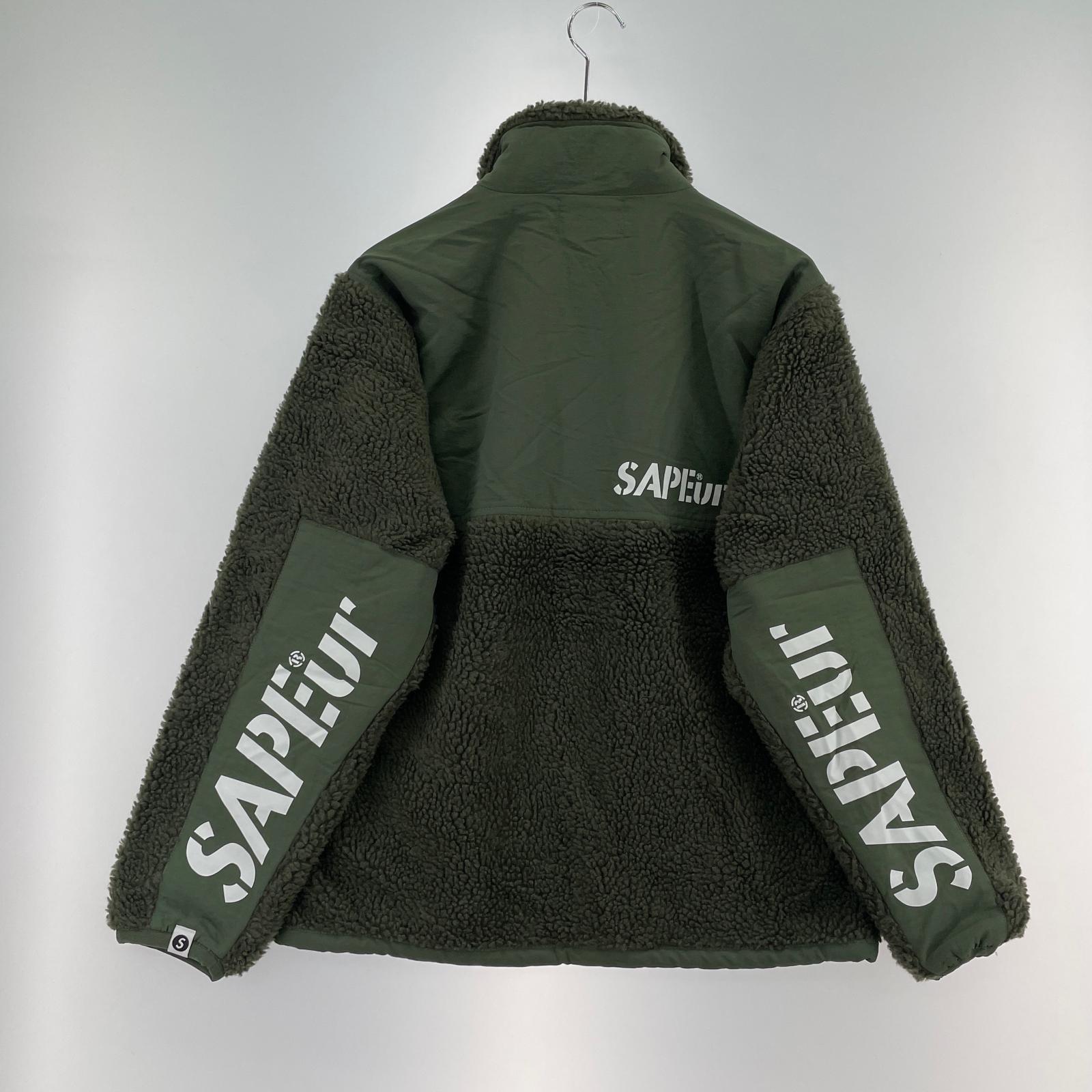 ジャケット SAPeur LIGHT PILE JACKET オリーブ (M) M グリーン