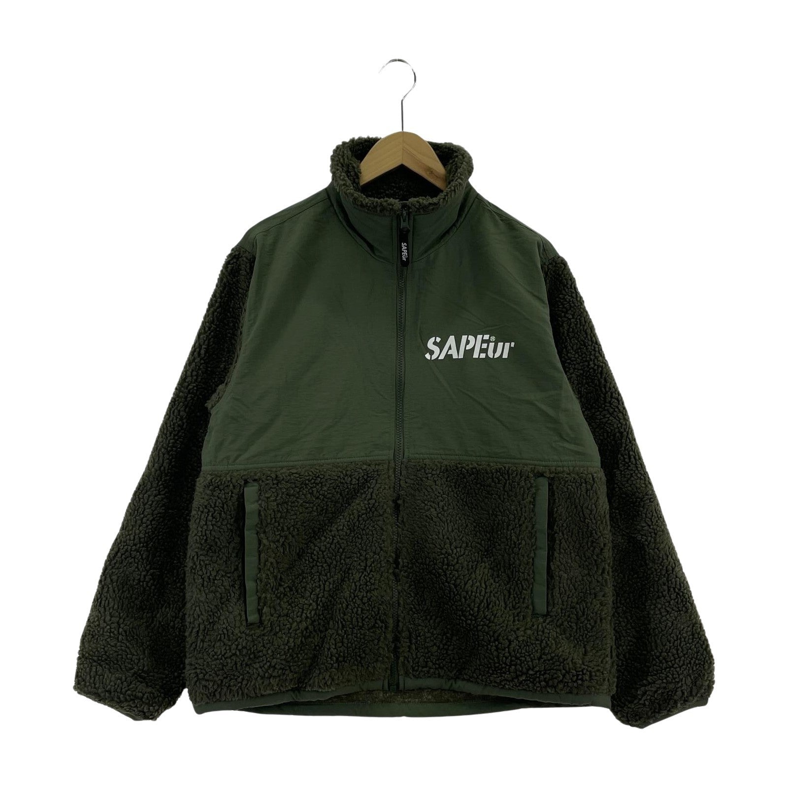 ジャケット SAPeur LIGHT PILE JACKET オリーブ (M) M グリーン