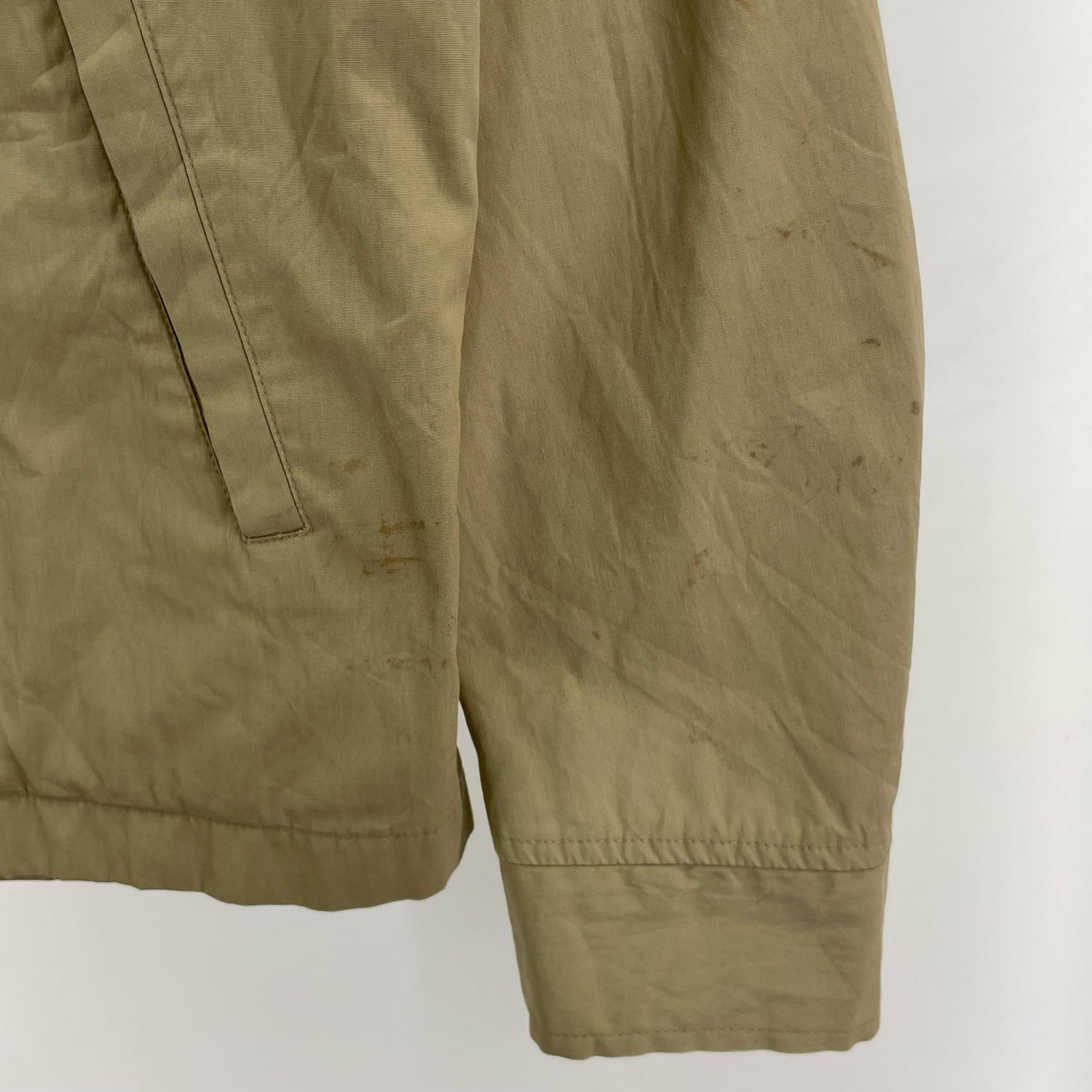 ミリタリージャケット OLD U.S. NAVY Creighton ベージュ (L) L ベージュ