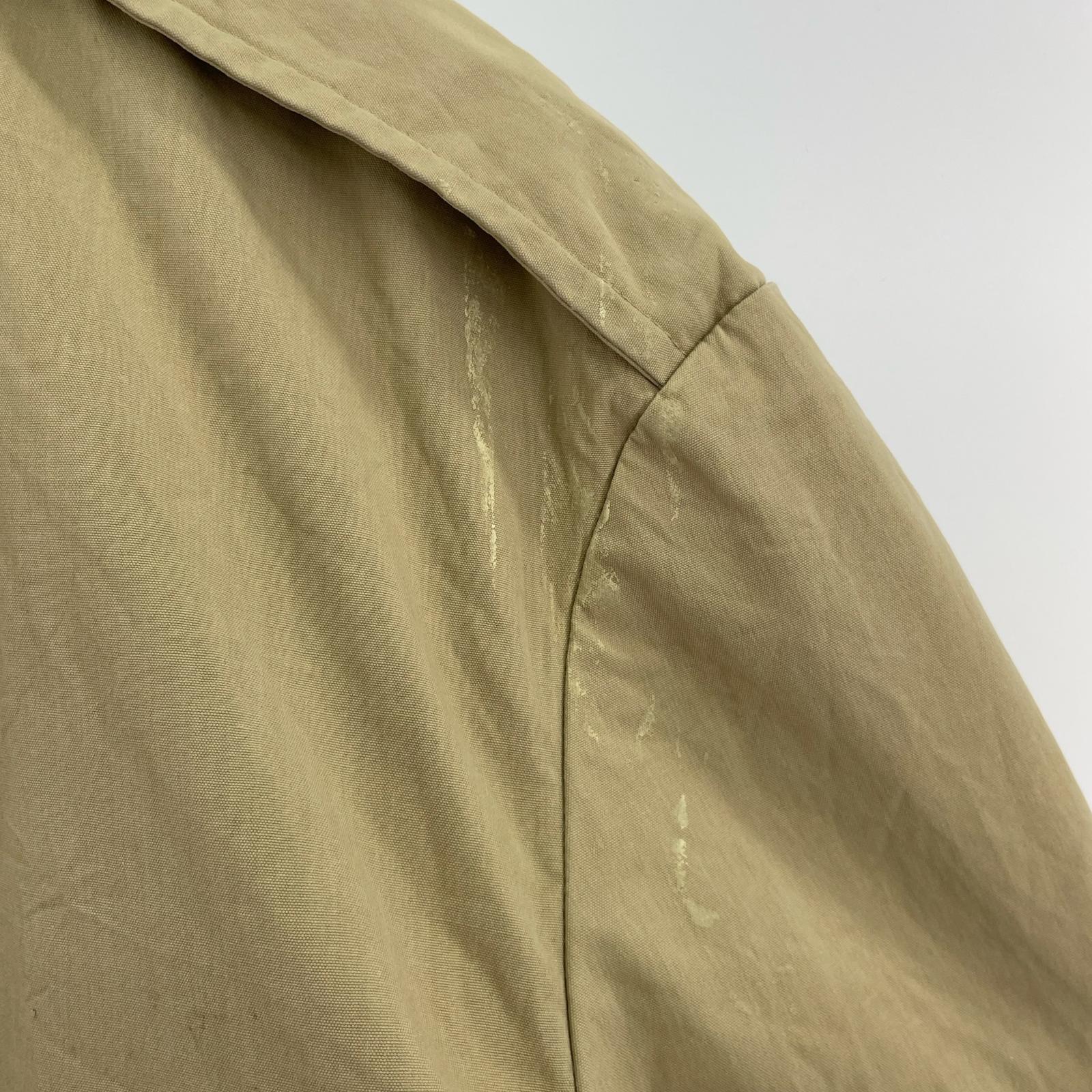 ミリタリージャケット OLD U.S. NAVY Creighton ベージュ (L) L ベージュ