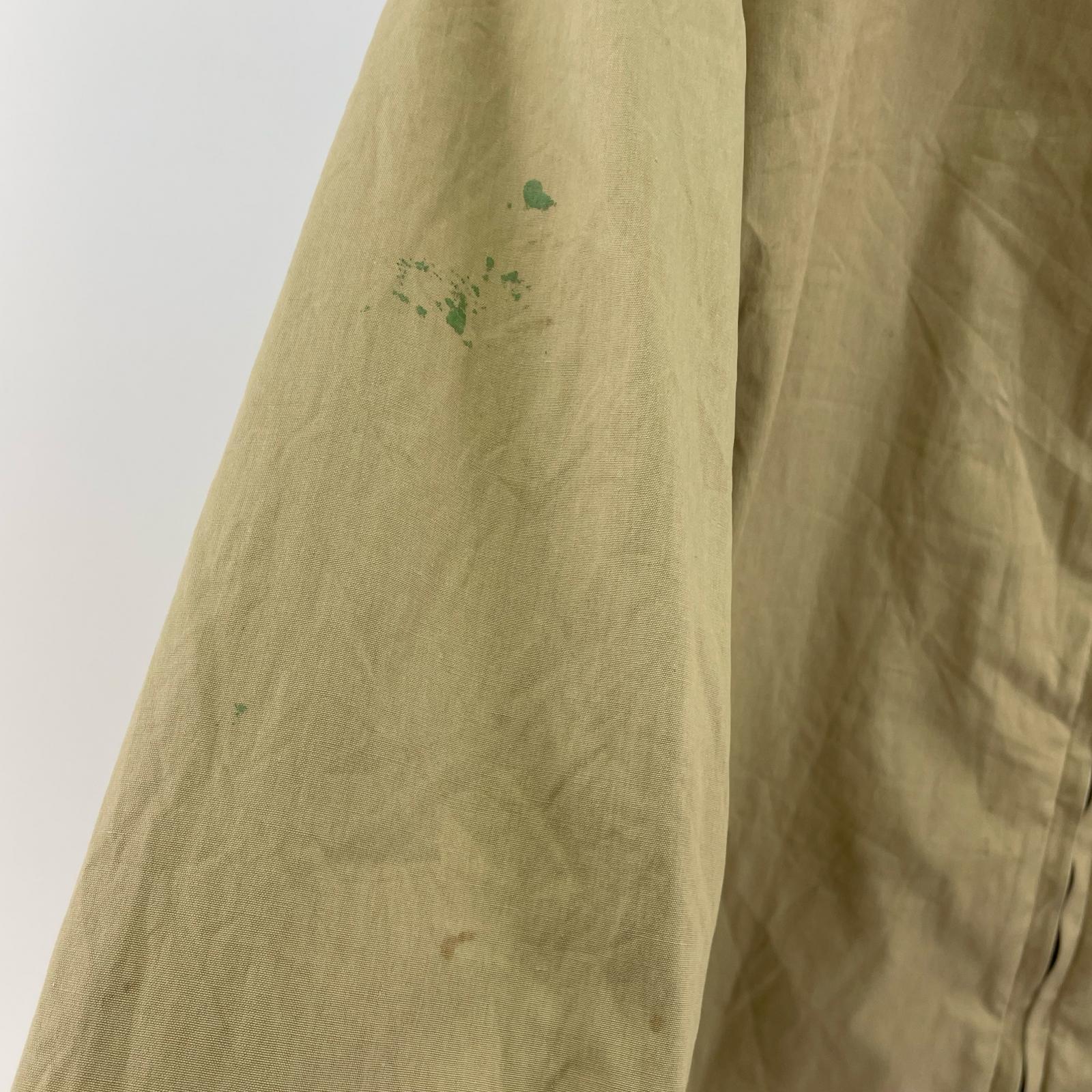 ミリタリージャケット OLD U.S. NAVY Creighton ベージュ (L) L ベージュ