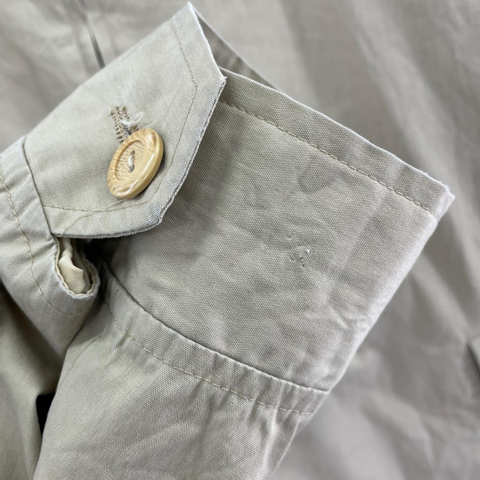 ミリタリージャケット OLD U.S. NAVY Creighton ベージュ (L) L ベージュ